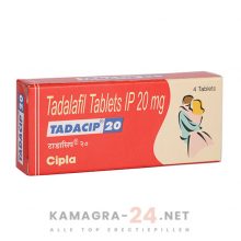 Tadalafil Tadacip 20 mg in Nederland