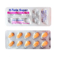 Tadalafil V-Tada Super 20 mg in Nederland